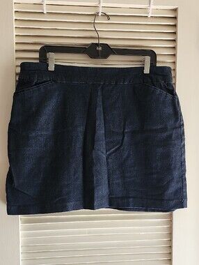 croft & Barrow Denim Skort